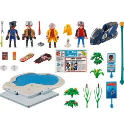 Playmobil Back to the Future Parte II Persecución