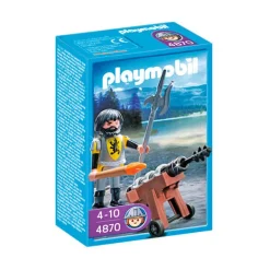 Playmobil Cañonero de los Caballeros del León