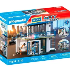 Playmobil City Action Comisaría con Sala de Investigación