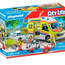 Playmobil City Life Ambulancia con Luz y Sonido