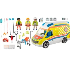 Playmobil City Life Ambulancia con Luz y Sonido