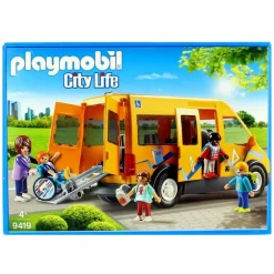 Playmobil City Life Autobús Escolar