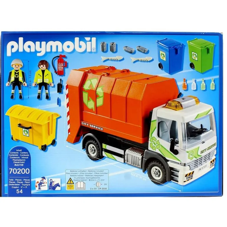 Playmobil City Life Camión de Reciclaje