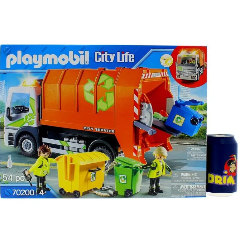 Playmobil City Life Camión de Reciclaje