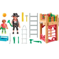 Playmobil City Life Carpintera con Torre de Juegos