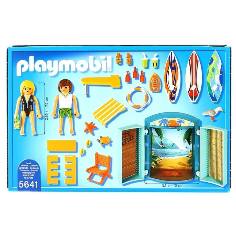 Playmobil City Life Cofre Tienda de Surf