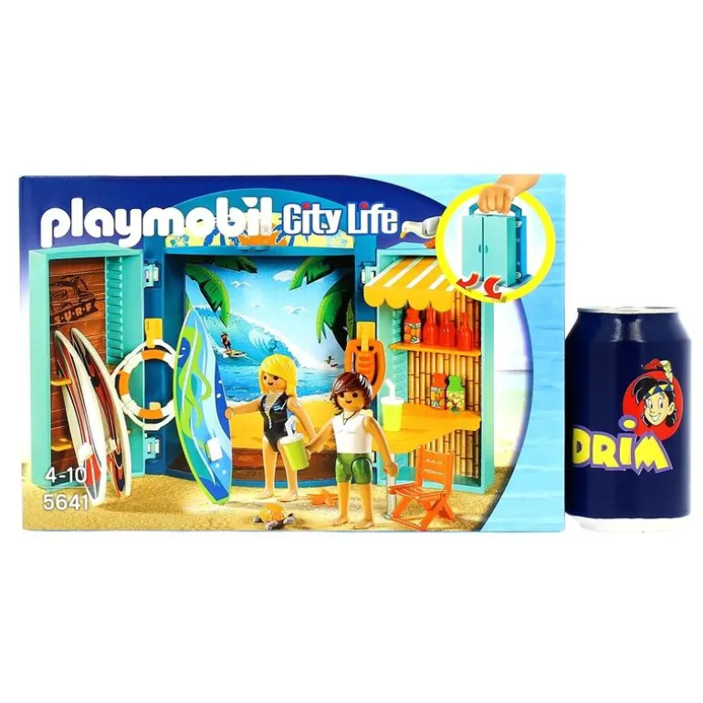 Playmobil City Life Cofre Tienda de Surf