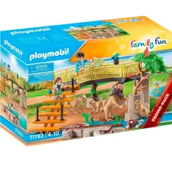 Playmobil City Life Leones con Recinto Exterior