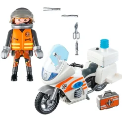 Playmobil City Life Moto de Emergencias