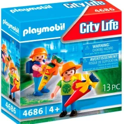 Playmobil City Life Niños Escolares