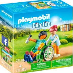 Playmobil City Life Paciente en Silla de Ruedas