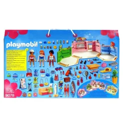 Playmobil City Life Paseo Comercial con 3 Tiendas