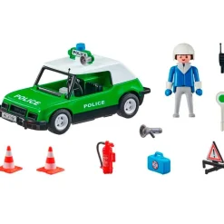 Playmobil Coche Policía Clásico 50 Aniversario