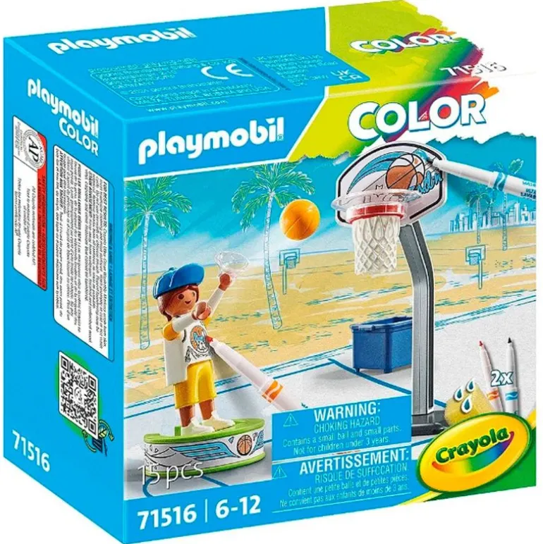 Playmobil Color Skater con Baloncesto