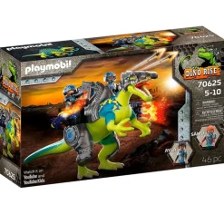 Playmobil Dino Rise Spinosaurus Poder Defensa