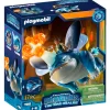Playmobil Dragones Plowhorn y D'Angelo