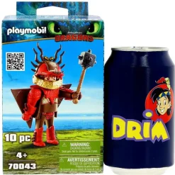 Playmobil Dragons 3 Patán Mocoso con Traje Volador