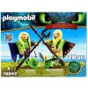 Playmobil Dragons Chusco, Brusca y traje volador