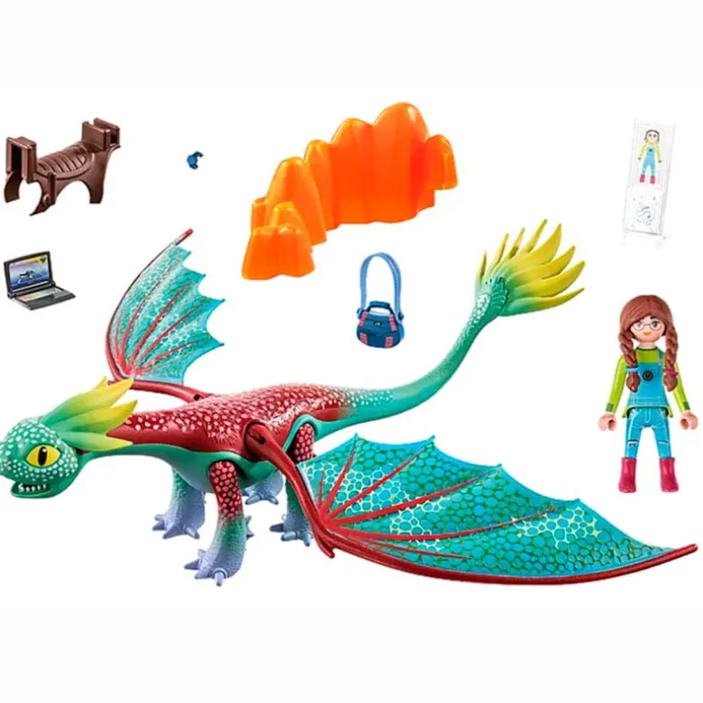 Playmobil Dragons Feathers & Alex