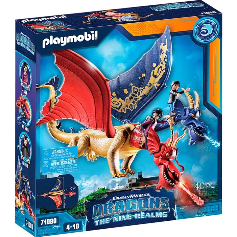 Playmobil Dragons Wu & Wei & Jun