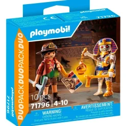 Playmobil Duo Cazador de Tesoro y Momia