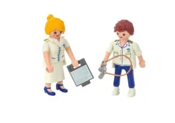 Playmobil Duo Pack Azafata y Capitán de Crucero