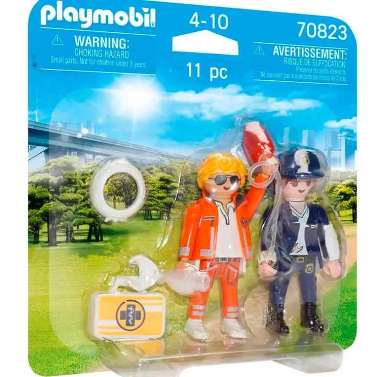 Playmobil Duo Pack Doctor y Policía