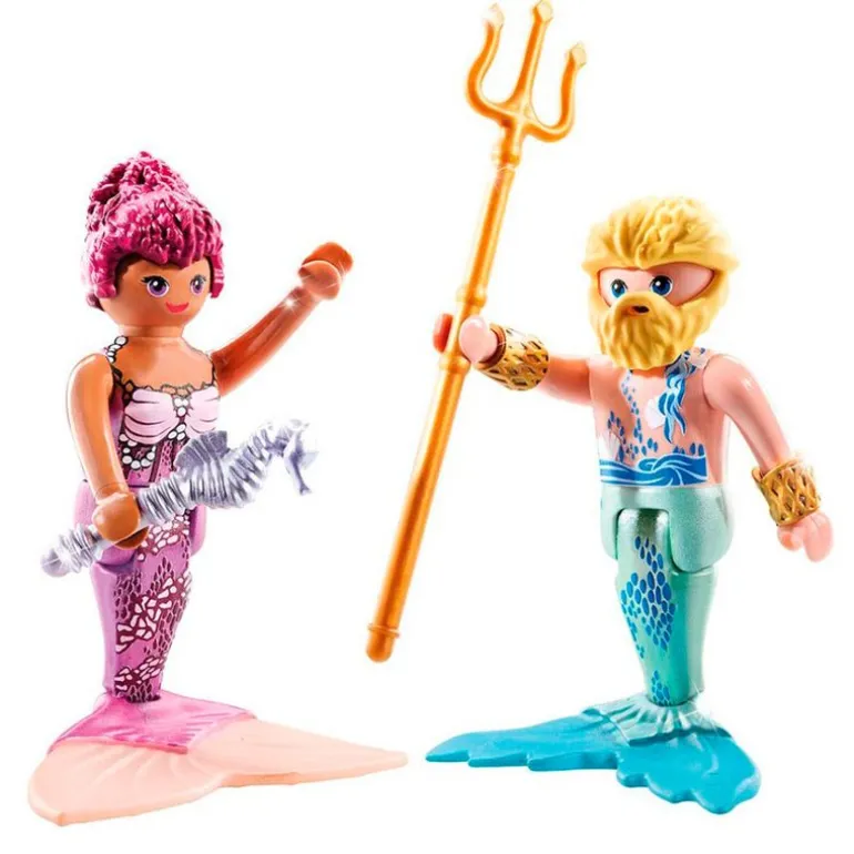 Playmobil Duo Sirena y Tritón