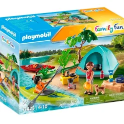 Playmobil Family Fun Camping con Hoguera
