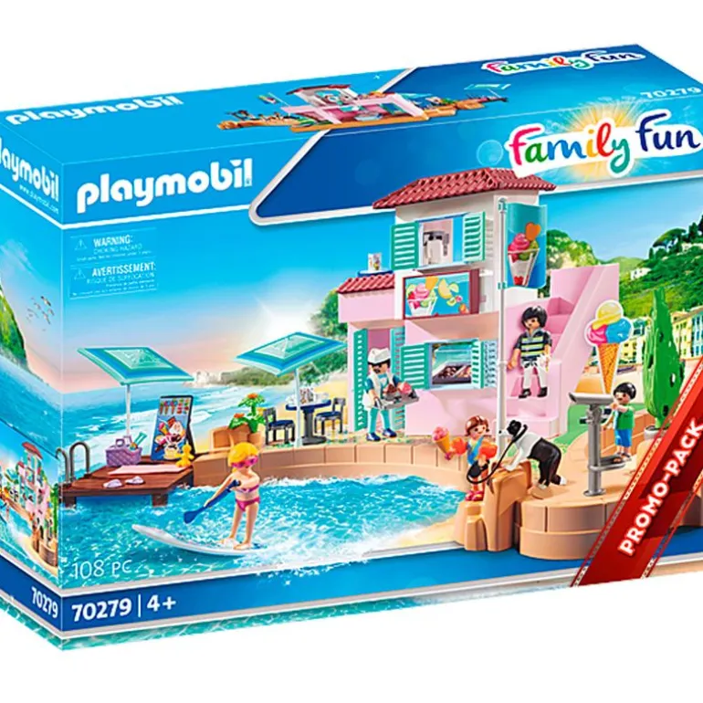 Playmobil Family Fun Heladería en el Puerto