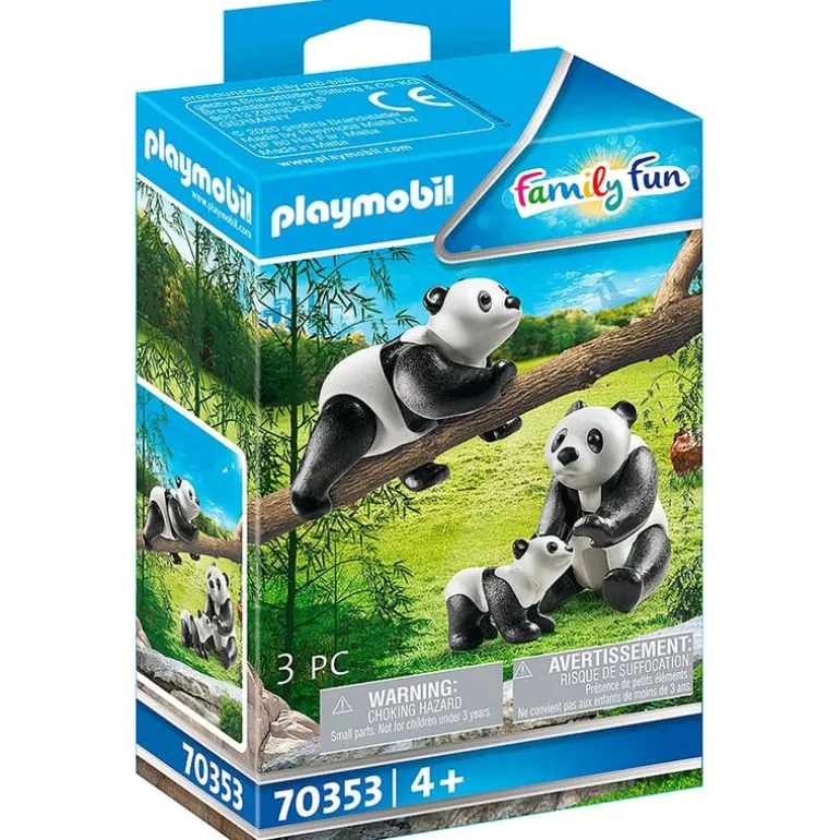 Playmobil Family Fun Pandas con Bebé