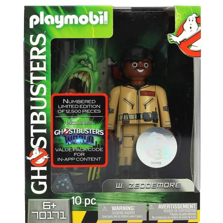 Playmobil Ghostbusters Figura Zeddemore