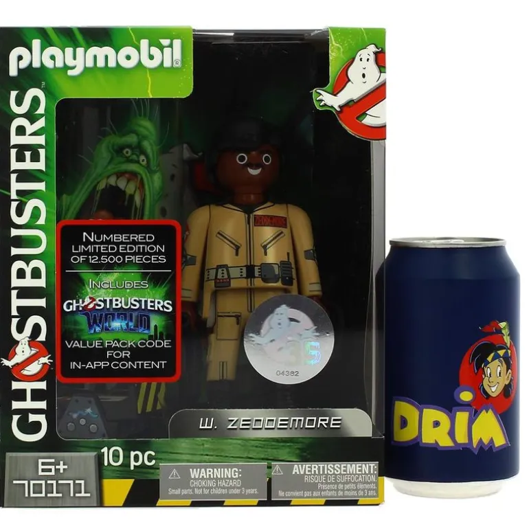 Playmobil Ghostbusters Figura Zeddemore