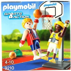 Playmobil Huevo Azul Jugadores de Baloncesto