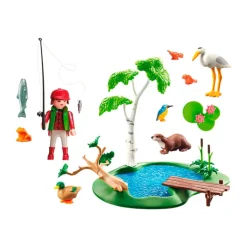 Playmobil Lago con Animales