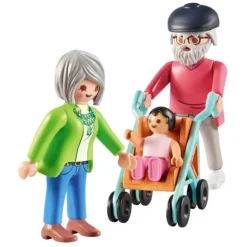 Playmobil My Life Abuelos y Bebé