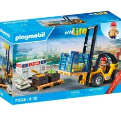 Playmobil My Life Carretilla Elevadora