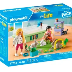 Playmobil My Life Starter Pack Familia de Conejos