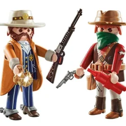 Playmobil Pack Duo Bandido y Sheriff