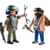 Playmobil Pack Duo Policía con Ladrón