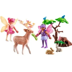 Playmobil Pack Hadas con Animales del Bosque