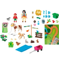 Playmobil Play Map Paseo con Ponis