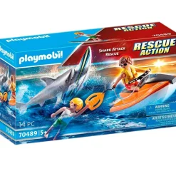 Playmobil Rescue Action Rescate Ataque Tiburón