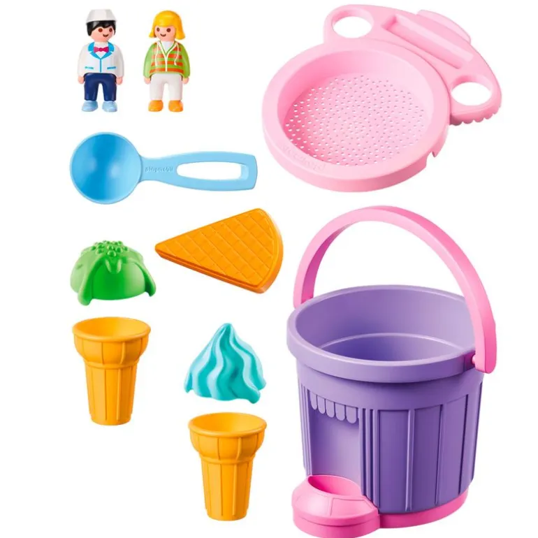 Playmobil Sand Cubo Heladería