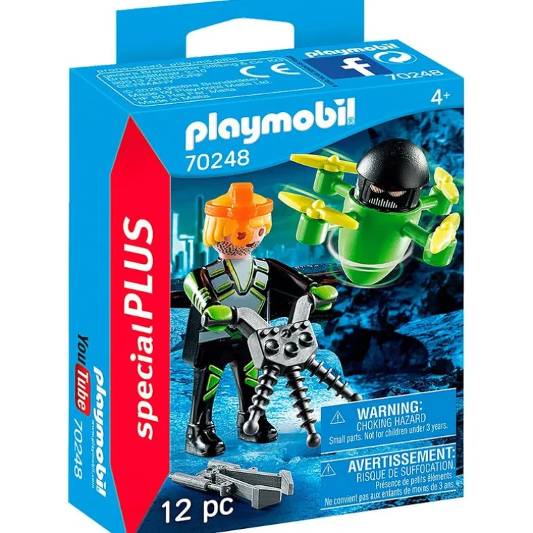 Playmobil Special Plus Agente con Dron