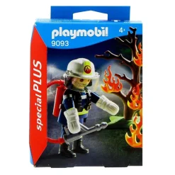 Playmobil Special Plus Bombero con Árbol en Llamas