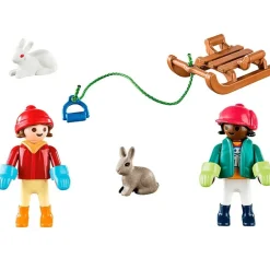Playmobil Special Plus Niños con Trineo