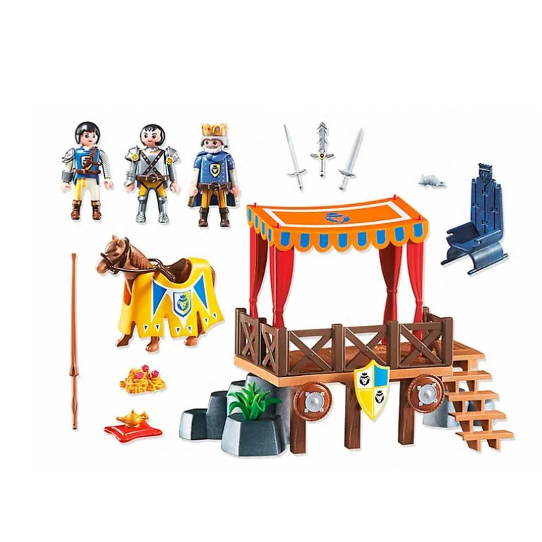 Playmobil Super4 Tribuna Real con Alex