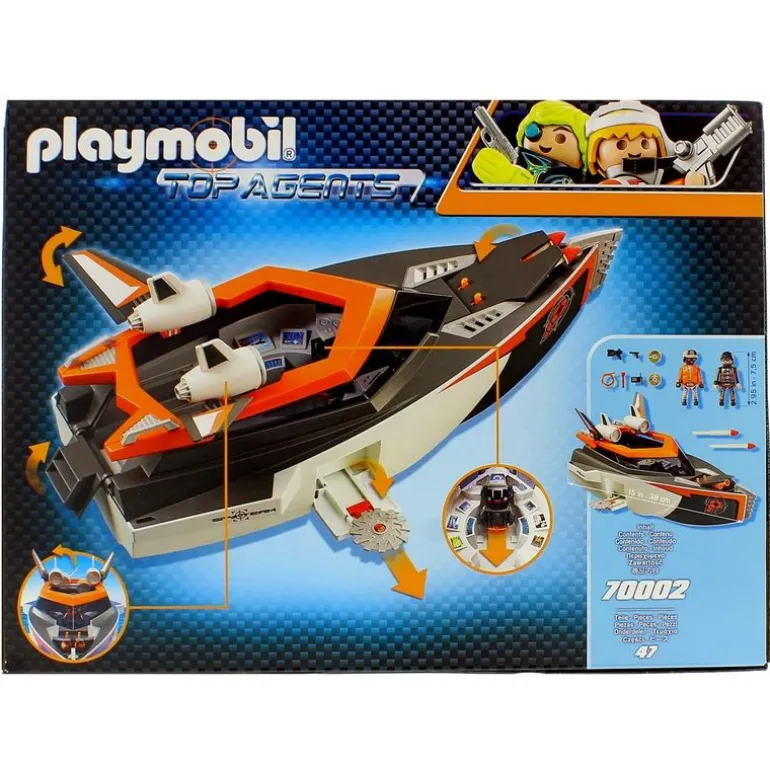 Playmobil Top Agents SPY TEAM Turbonave