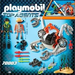 Playmobil Top Agents SPY TEAM Sub Bot